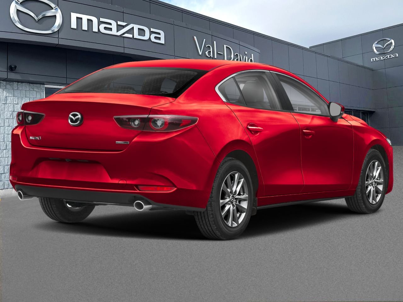 Mazda Mazda3 GS TI i-ACTIV BA 2026 Rouge vibrant cristal métallisé Val-David - photo #2