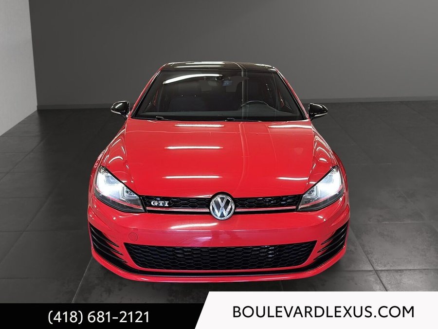 Volkswagen Golf GTI 2017 2017 Rouge