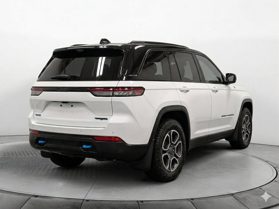 Jeep GRAND CHEROKEE 4XE Plug-in Trailhawk 14600 KM Seulement!! 2023 Blanc