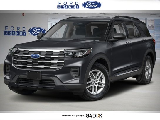 Ford Explorer Active avec groupe 100A 4RM 2026 Noir agate métallisé