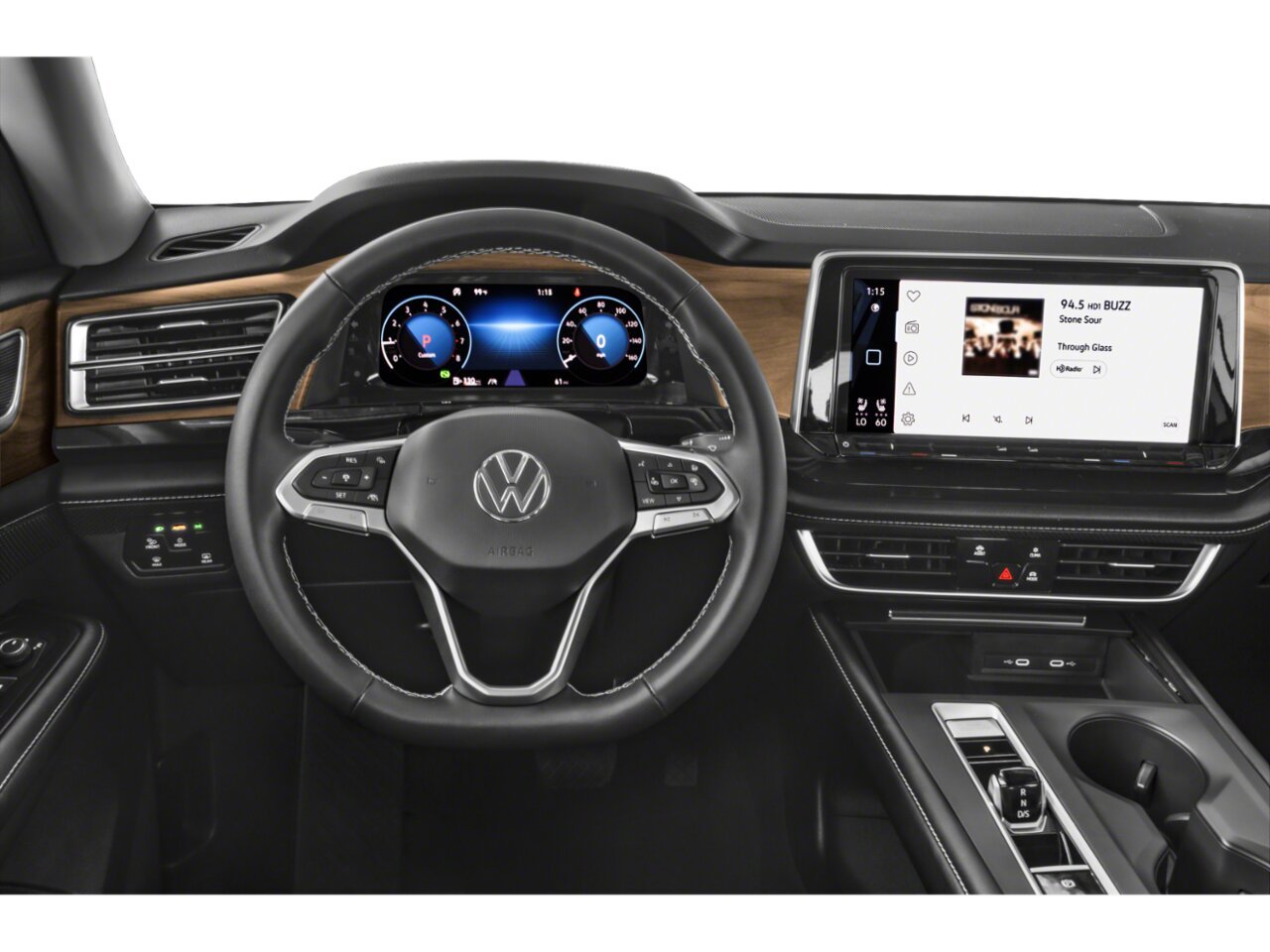 2025 Volkswagen Atlas Pure White Rouyn-Noranda - photo #8
