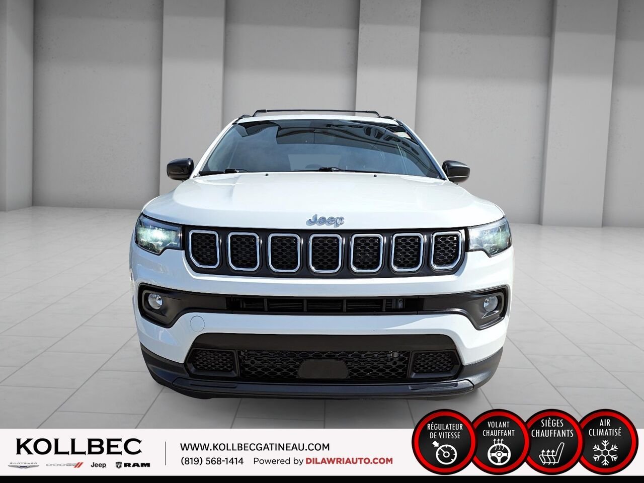 2023 JEEP COMPASS 223111 | North 4x4 White Gatineau - photo #11