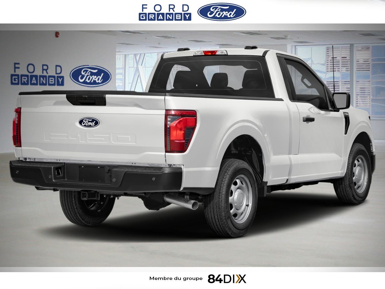 Ford F-150 2026 Blanc Oxford Granby - photo #2