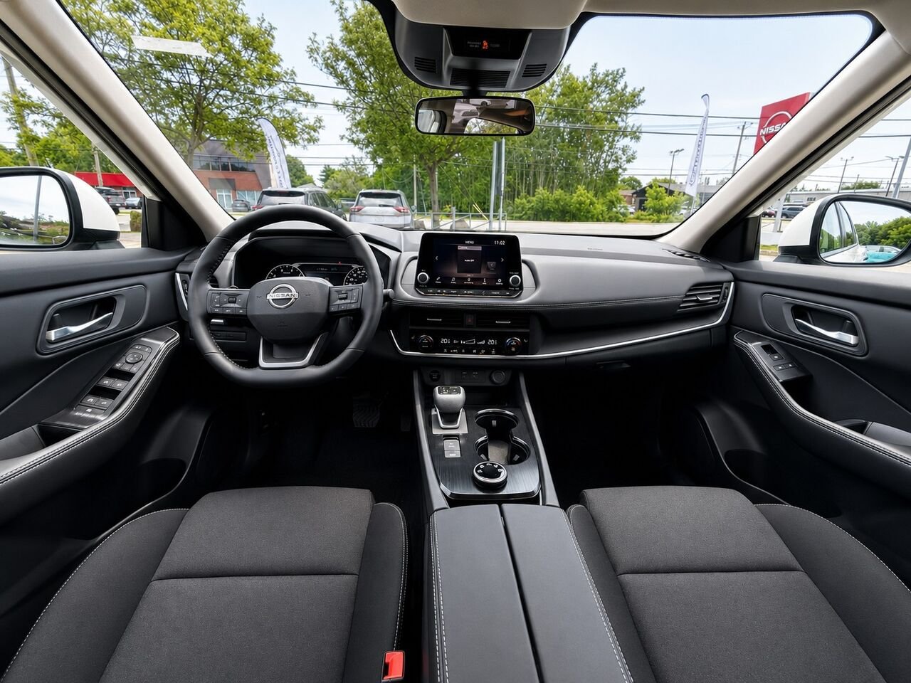 2026 NISSAN Rogue ROGUE S Everest White Tricoat Pearl Châteauguay - photo #10