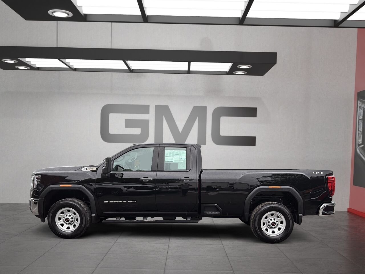 GMC Sierra 3500HD Pro cabine double 4RM 162 po 2026 NOIR ONYX Saint-Hyacinthe - photo #4