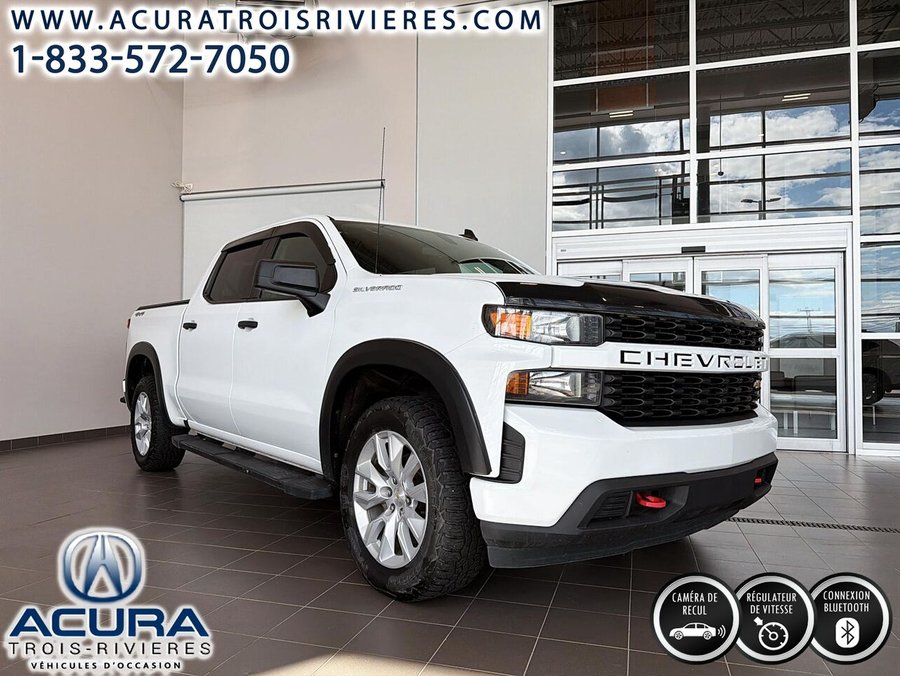 Chevrolet Silverado 1500 CUSTOM BOITE COURTE 2020 2020 Blanc