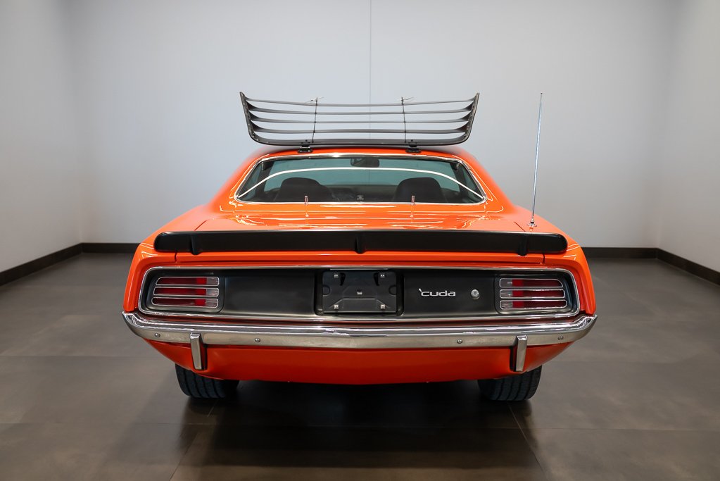 Plymouth AAR Cuda 1970 Orange Montréal - photo #7
