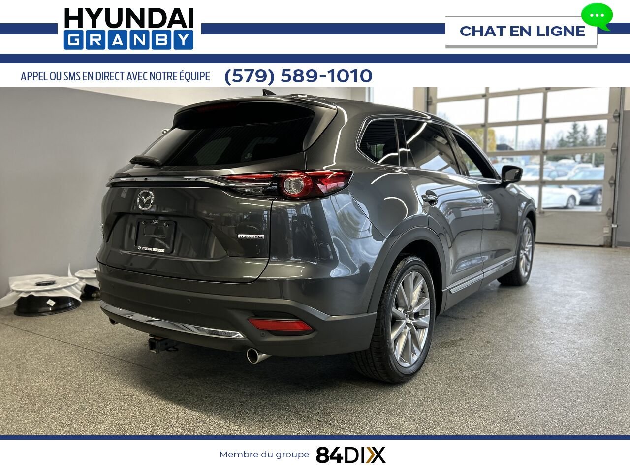 Mazda CX-9 2022 Gris Granby - photo #6
