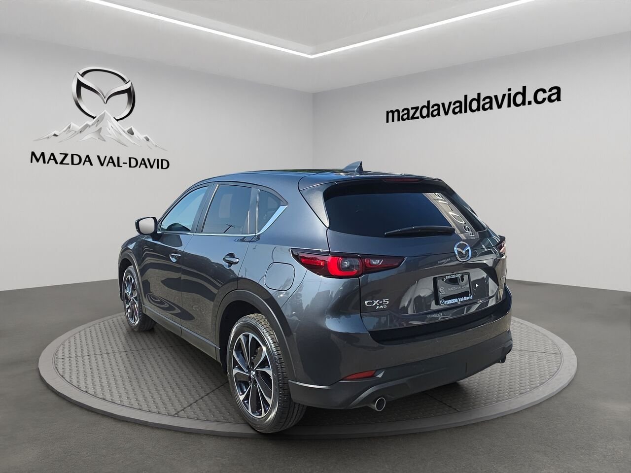 2025 Mazda CX-5 4 pneu hivers inclus, Gs, awd, Toit ouvrant, volant et rétroviseurs chauffants, hayon électrique Polymetal Metallic Val-David - photo #18