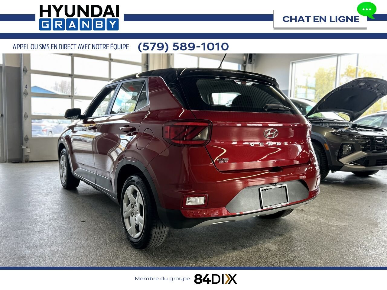 Hyundai Venue 2023 Rouge Granby - photo #4
