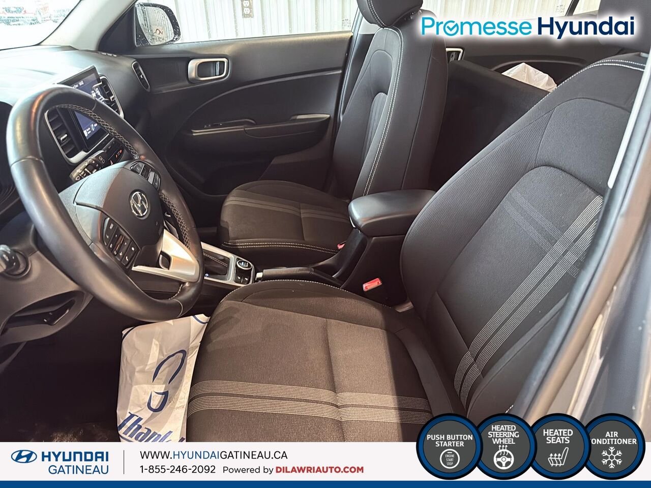 2024 Hyundai Venue Grey Gatineau - photo #7