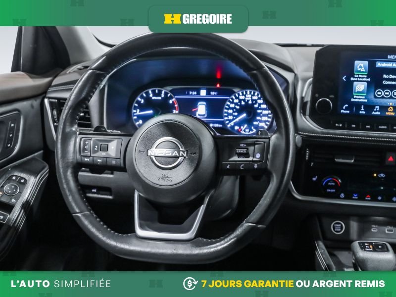 Nissan Rogue 820187 | SL AWD AUTO AC CUIR NAV TOIT MAGS CAM RECULE 2022 Blanc Laval - photo #17