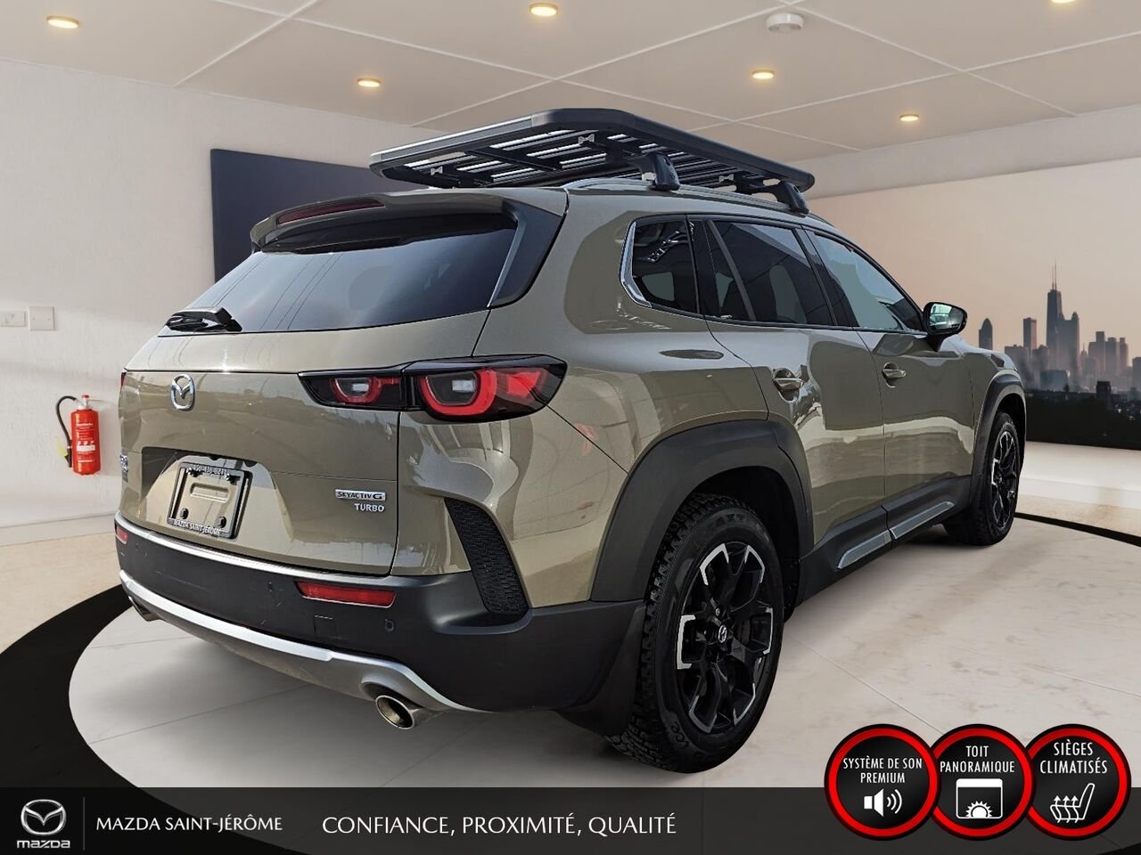 2024 Mazda CX-50 Édition Meridian | TOIT PANORMAIQUE | CUIR | AWD | Beige Saint-Jérôme - photo #5