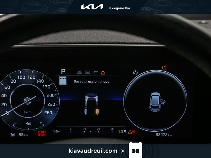 Kia Telluride KH7926 | SX*** CUIR/ GPS/ BANC CHAFFANT/ VITRE TEINTER*** 2023 Blanc Laval - photo #23