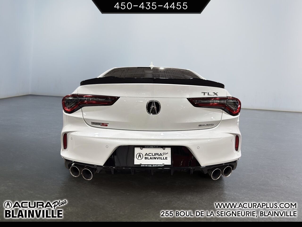 2025 Acura TLX White Blainville - photo #2