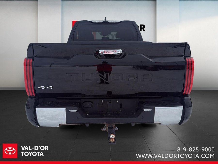 Toyota Tundra Limited hybride CrewMax 4x4 caisse longue cuir 2023 2023 Noir