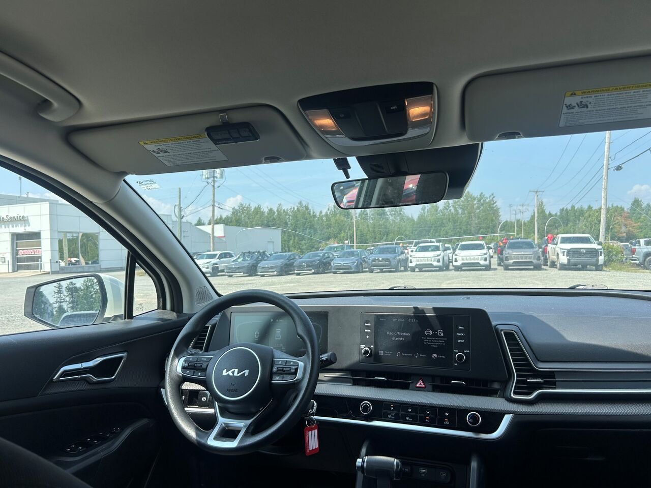 2023 Kia Sportage LX Traction Intégrale White Val-d'Or - photo #2