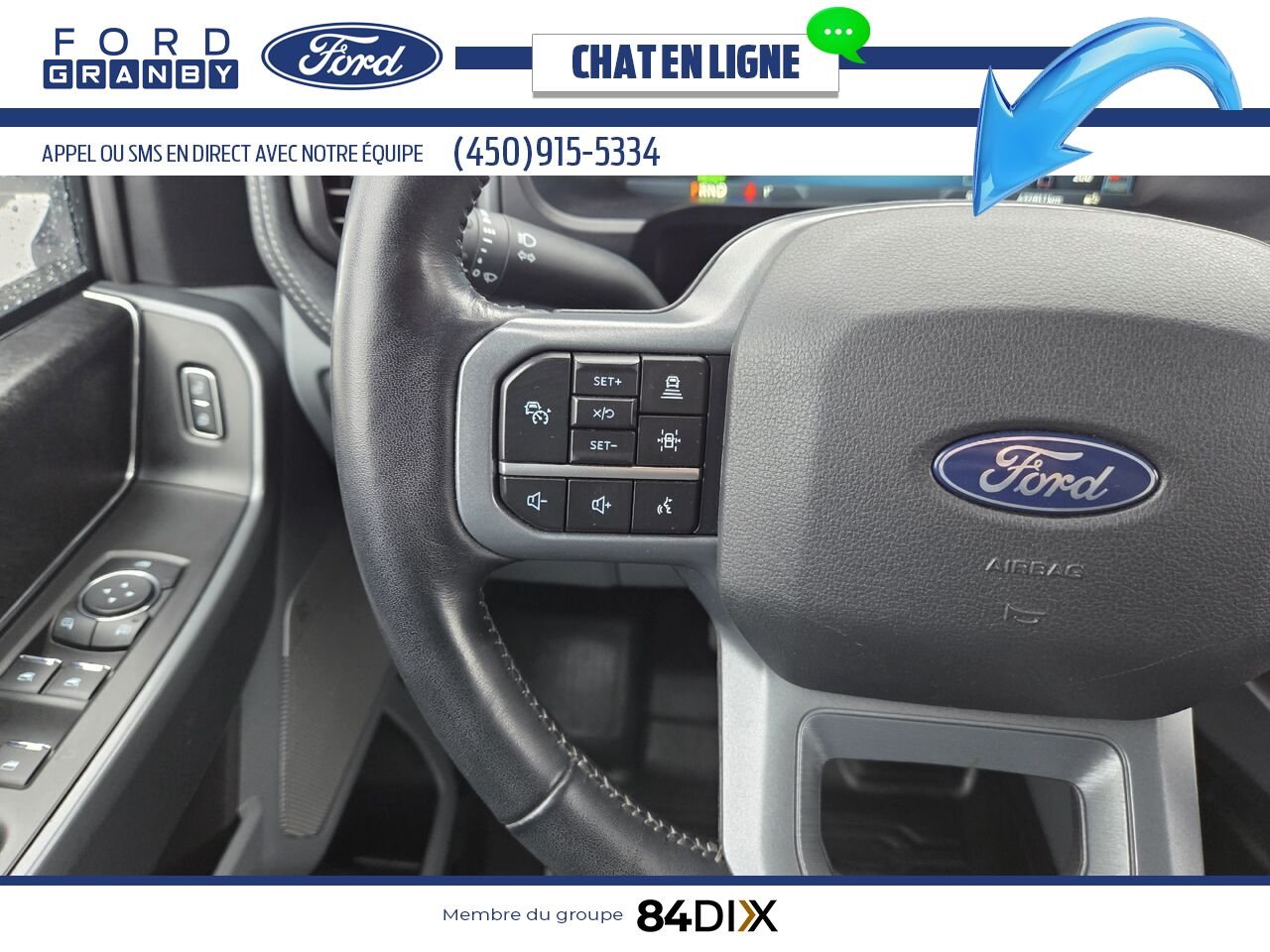 Ford F-150 Lightning 2024 Blanc Granby - photo #11