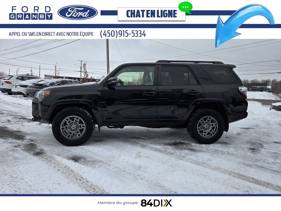 Toyota 4Runner TRD OffRoad, Toit ouvrant 4 roues motrices, Cuir 2021 Noir