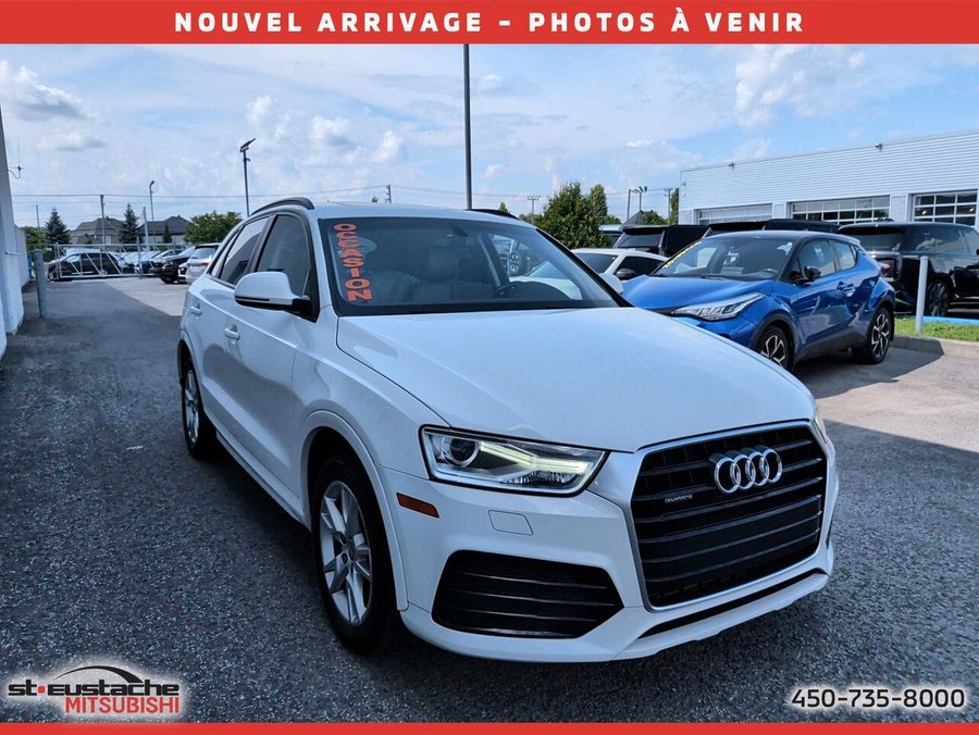 Audi Q3 Komfort 2.0 TFSI quattro Tiptronic-cuir-toit panoramique-sièges chauffants 2018 Blanc