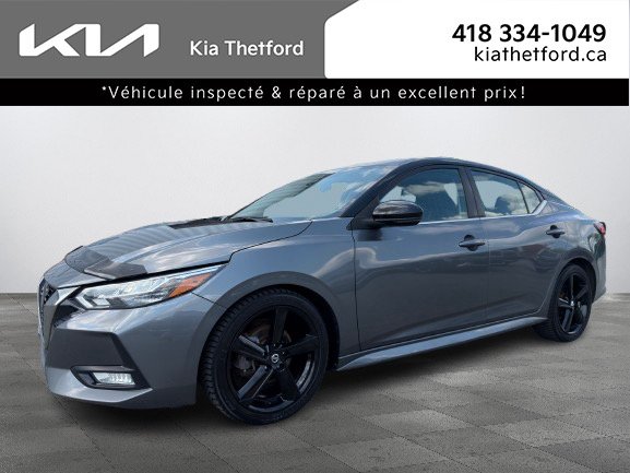 Nissan Sentra 2021 Gris Thetford Mines - photo #0