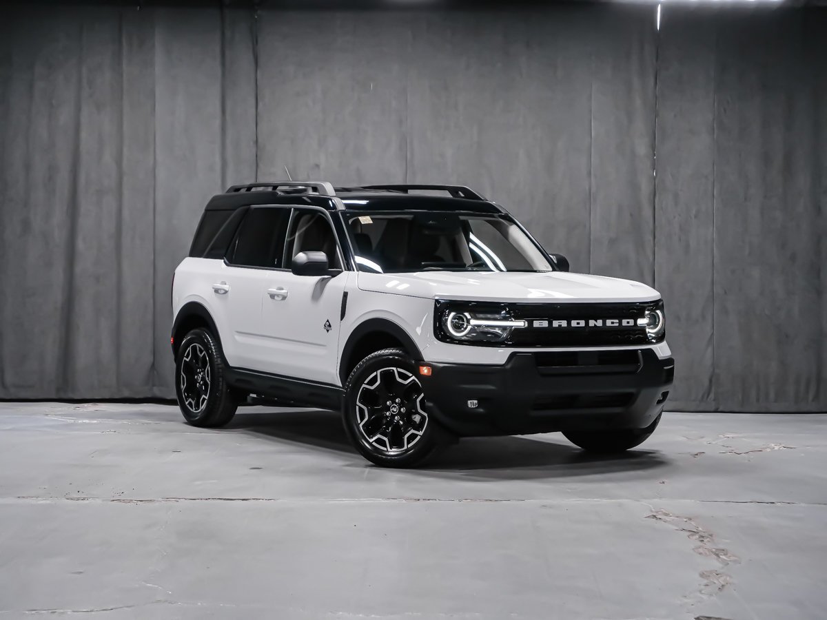 2025 Ford Bronco Sport OUTER BANKS CRUISE CONTROL ADAPTATIF White Montreal - photo #1