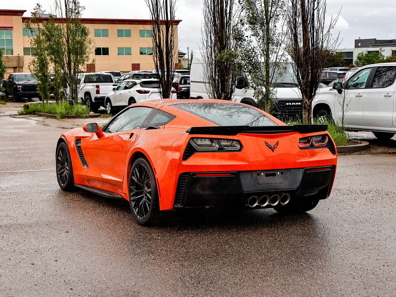 2019 Chevrolet Corvette 2dr Z06 Cpe w/1LZ Orange Sherwood Park - photo #10