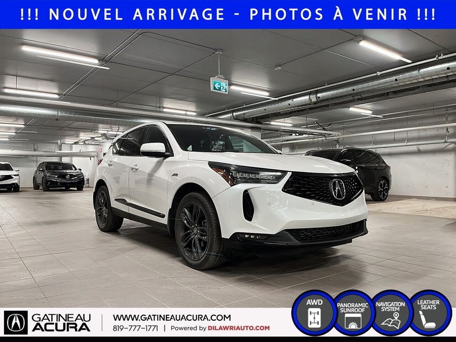 Acura RDX *** UN PROPRIO + CLEAN CARFAX *** 2023 Blanc