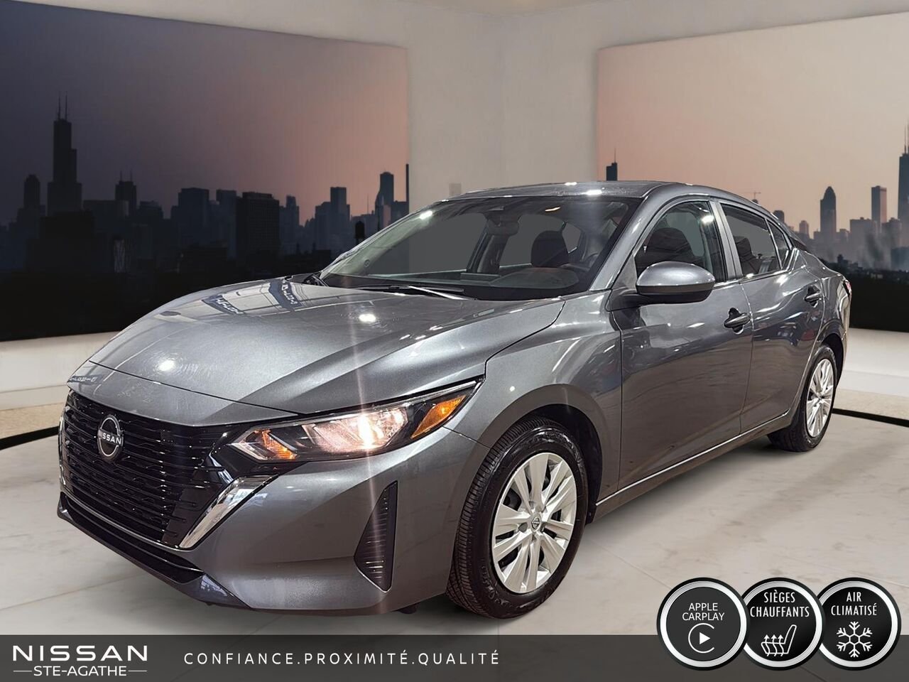 2024 Nissan Sentra S Plus CVT Grey Saint-Jérôme - photo #0