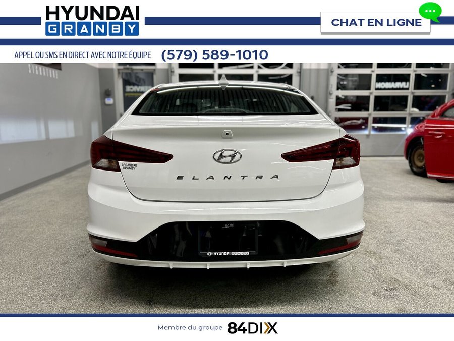 Hyundai Elantra 2019 2019 Blanc