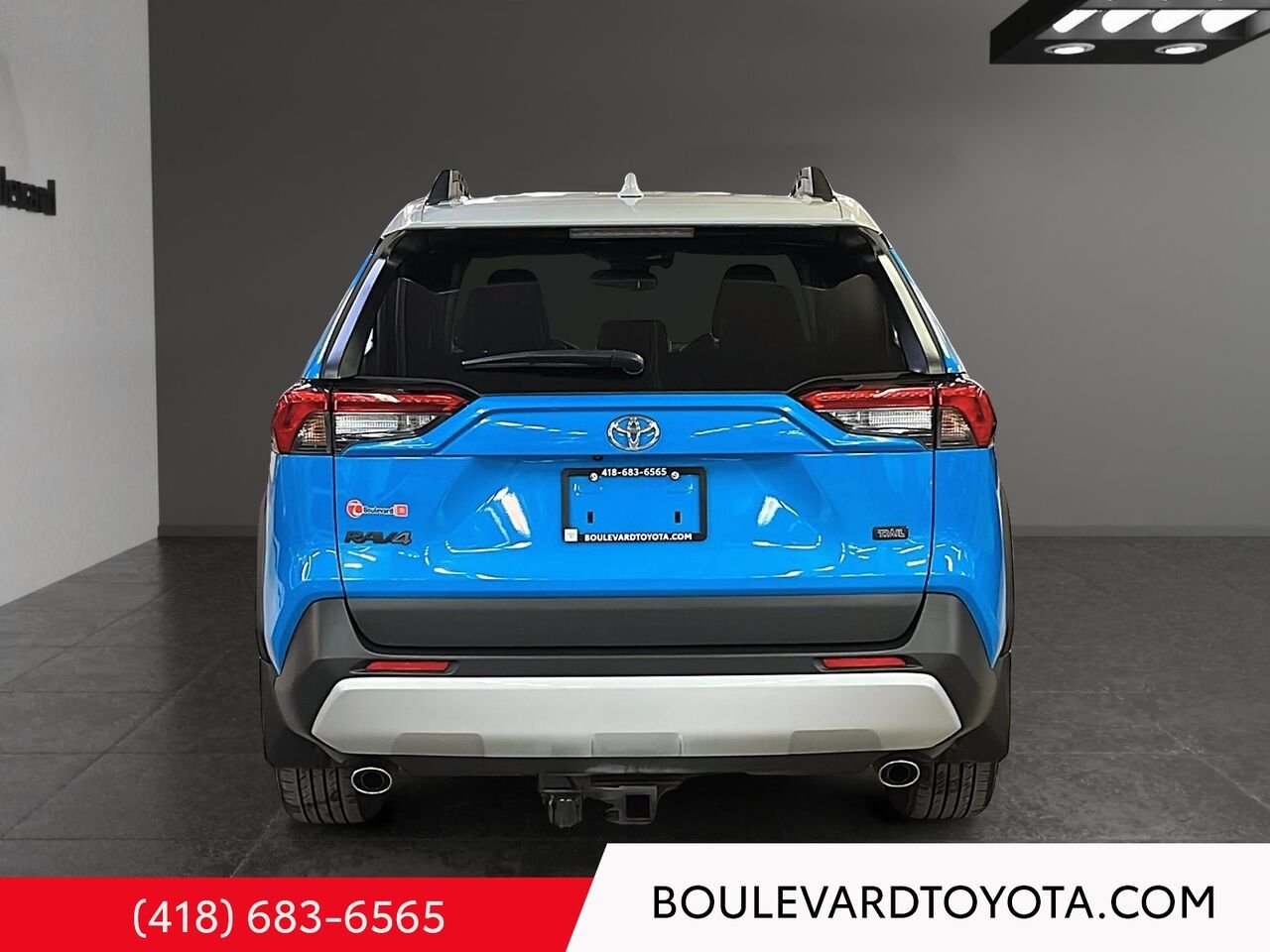 Toyota RAV4 98324A-23 | TRAIL, AWD 2021 Bleu Québec - photo #4