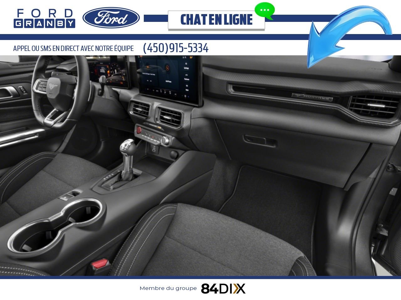 Ford Mustang 2025 Noir ombre Granby - photo #5