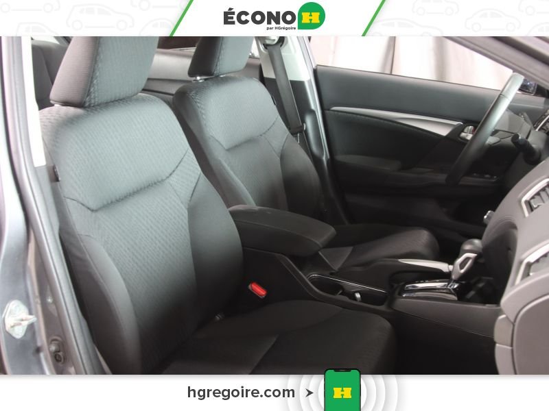Honda Civic 821030 | EX AUTO A/C TOIT GR ELECT MAGS CAM RECUL 2015 Gris Laval - photo #25