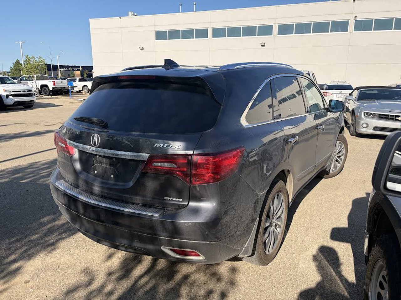 2016 Acura MDX SH-AWD 4dr Nav Pkg Grey Sherwood Park - photo #4