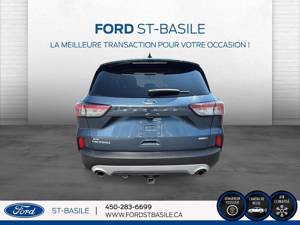 Ford Escape 2020 Bleu Saint-Basile-le-Grand - photo #6
