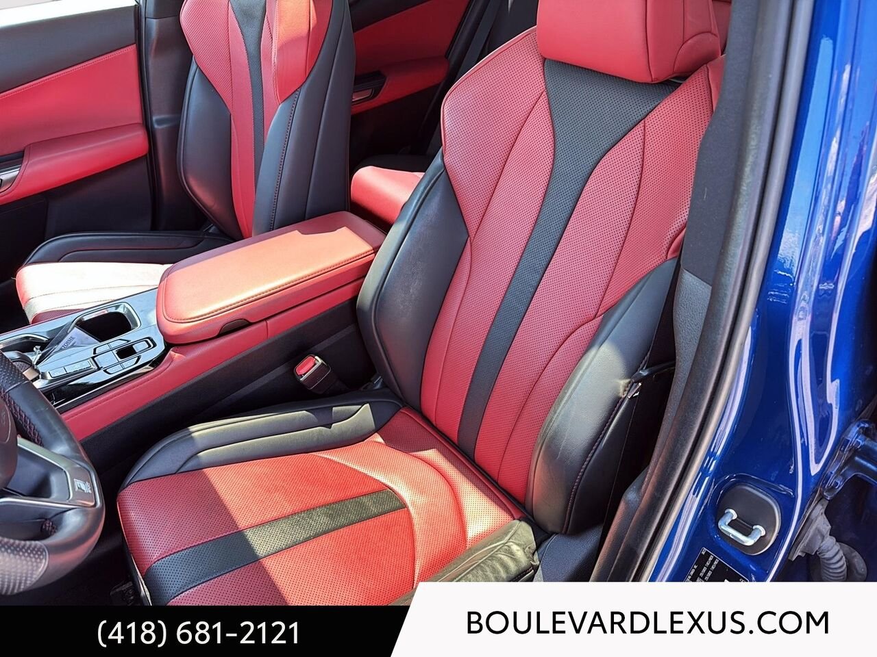 Lexus NX 19277A 2024 Bleu Québec - photo #8