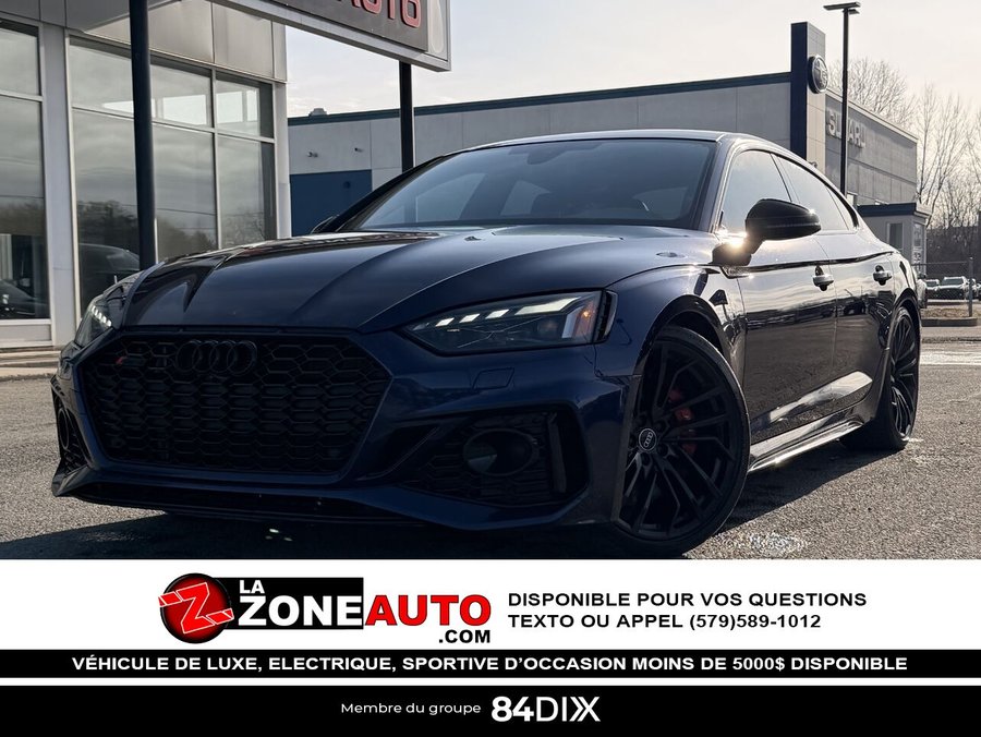 Audi RS 5 Sportback 2023 2023 Bleu