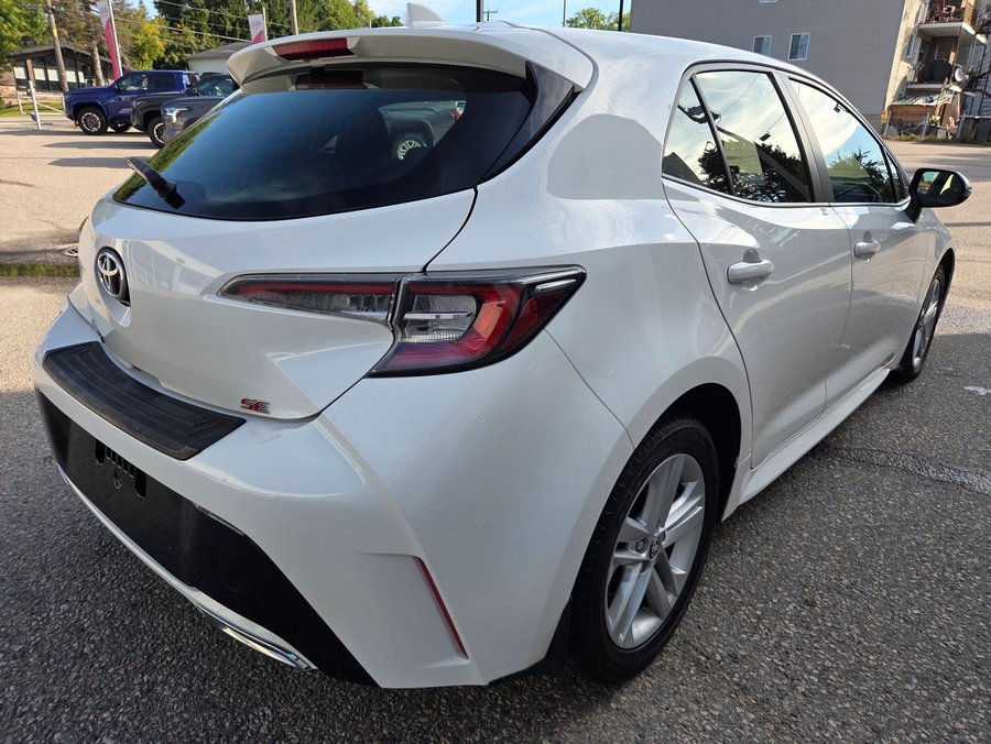 Toyota COROLLA À HAYON 2021 2021 Blanc