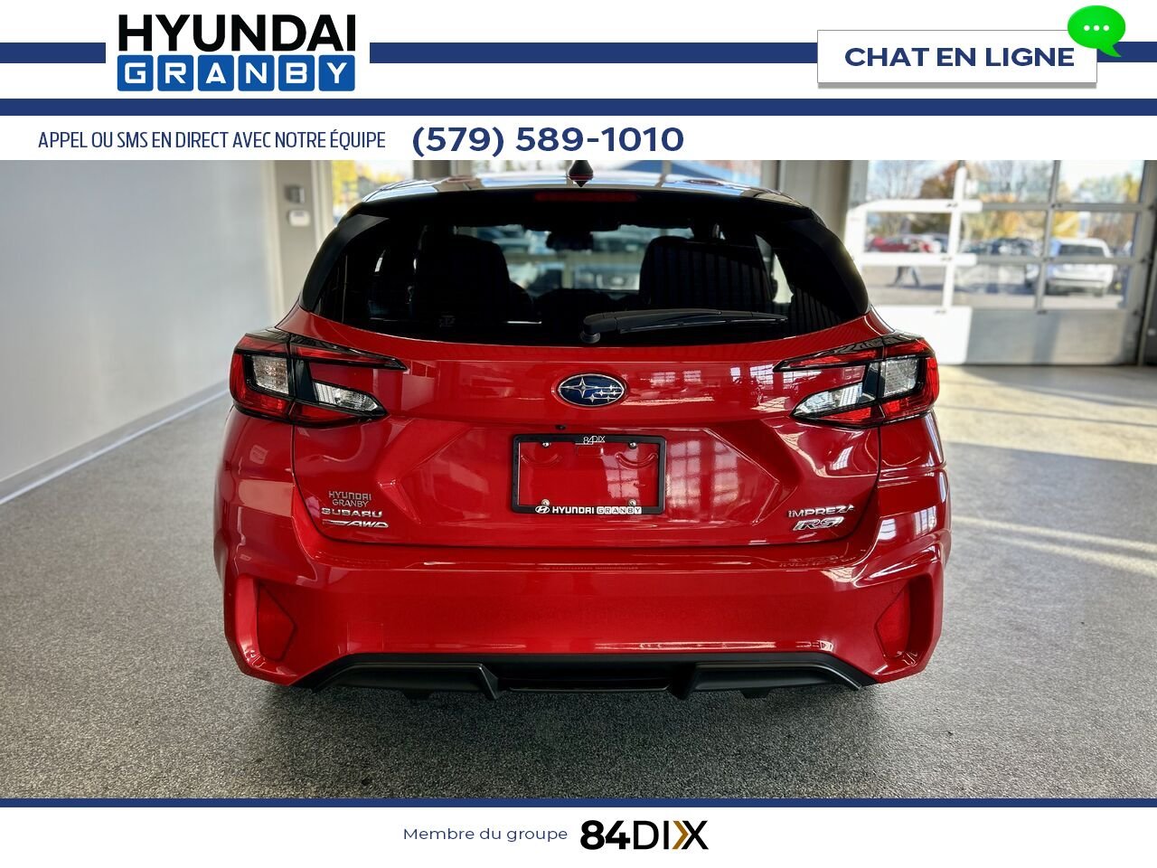 Subaru Impreza 2024 Rouge Granby - photo #5