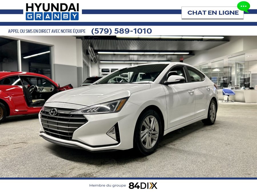 Hyundai Elantra 2019 2019 Blanc
