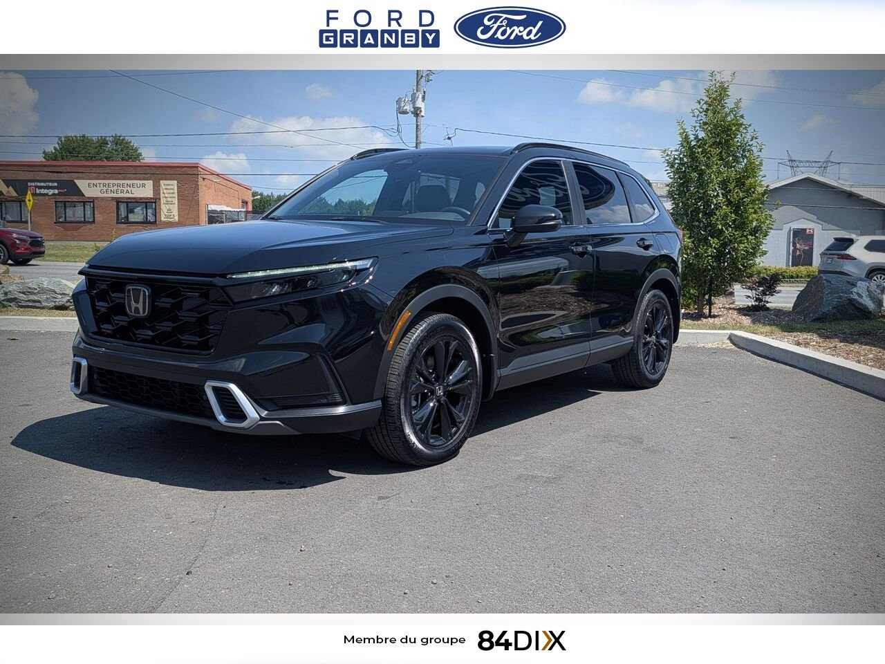 2023 Honda CR-V hybride Black Granby - photo #2