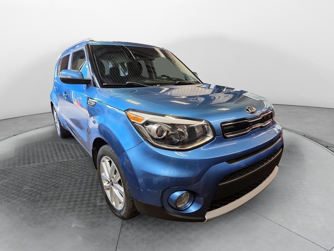 Kia Soul NIV KNDJP3A50K7649402 2019 Bleu Chicoutimi - photo #1