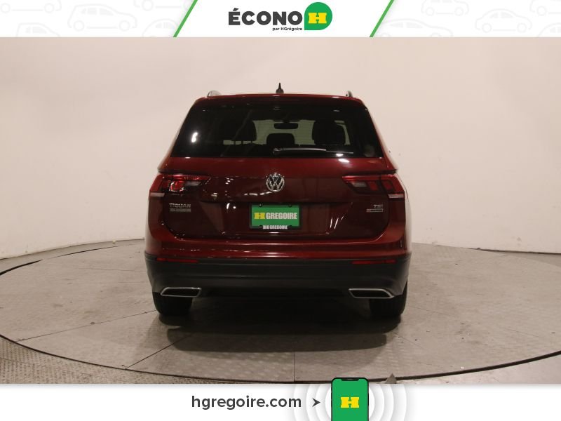 Volkswagen Tiguan 821539A | Comfortline AWD CUIR TOIT NAV BLUETOOTH CAMÉRA MAG 2018 Rouge Laval - photo #6