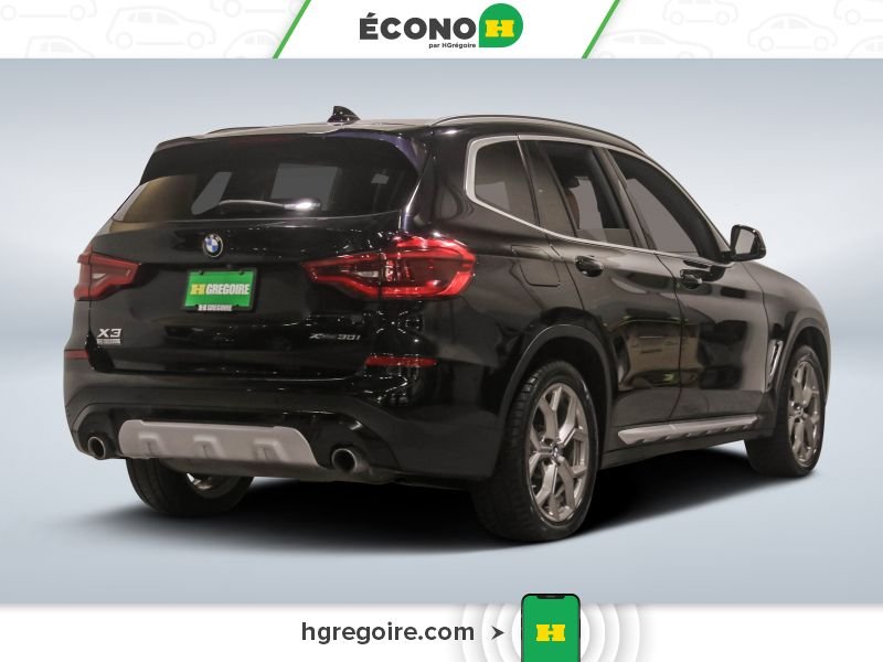 BMW X3 727822A | xDrive30i AUTO A/C CUIR TOIT NAV MAGS CAM BLUETOOT 2021 Noir Laval - photo #7