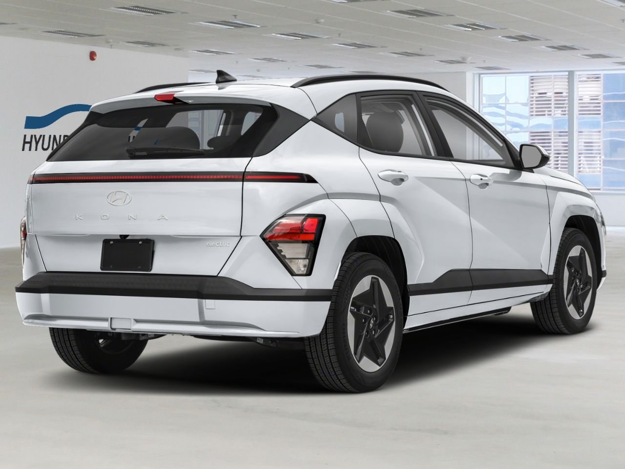 Hyundai Kona électrique 2026 Blanc Atlas Blainville - photo #1