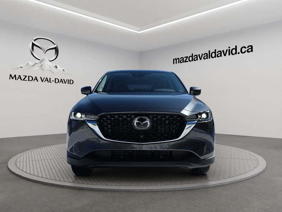 2025 Mazda CX-5 Gs, awd, Toit ouvrant, volant et rétroviseurs chauffants, hayon électrique Polymetal Metallic