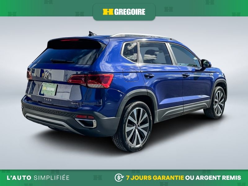 2022 Volkswagen Taos Blue Blainville - photo #8