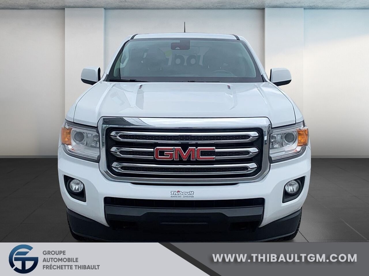 GMC CANYON SLE SLE cabine multiplace 4RM, 140,5 po 2017 Blanc Montmagny - photo #1