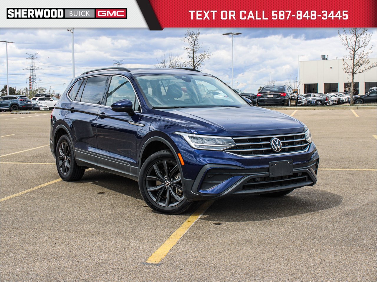 2024 Volkswagen Tiguan Comfortline 4MOTION Blue Sherwood Park - photo #0