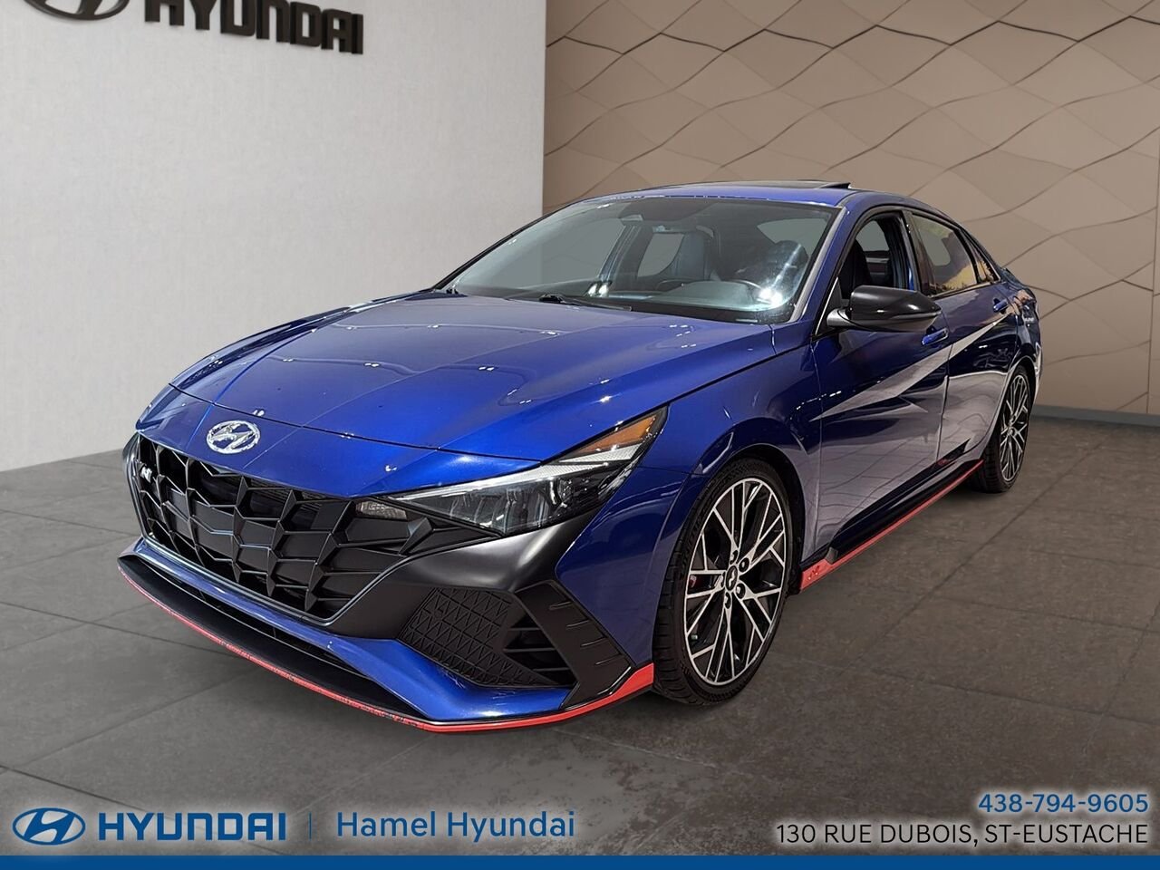 Hyundai Elantra N 2023 Bleu Saint-Eustache - photo #4